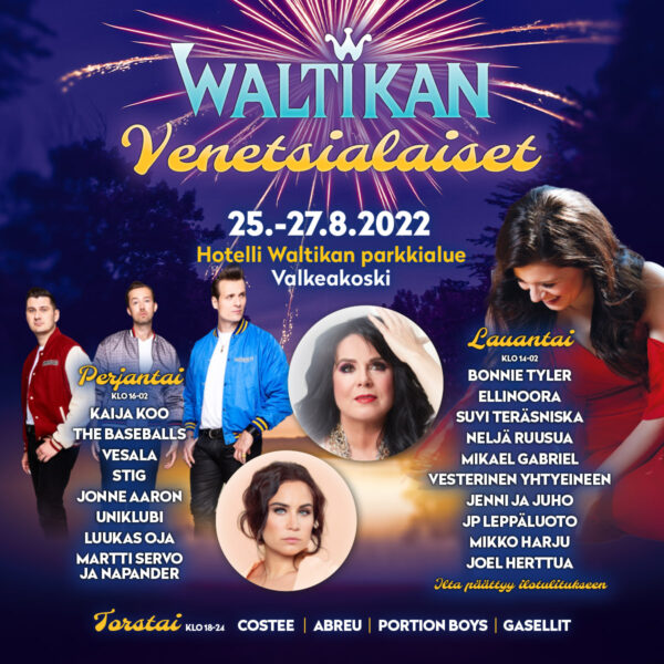 Waltikan Venetsialaiset 25. – 27.8.2022